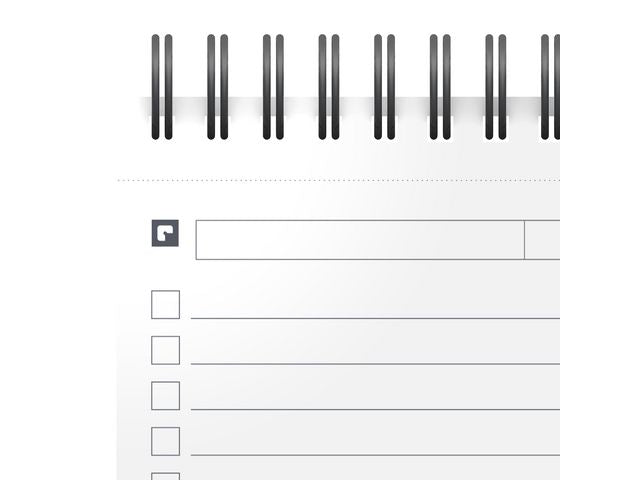 Anteckningsblock OXFORD Task Manager